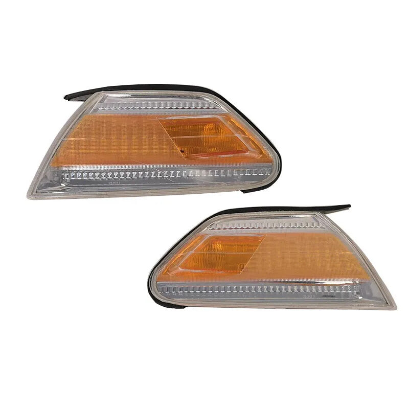 Pair Front Turn Signal Light Corner Lamp for Toyota MARK GX100 JZX100 1996-2000