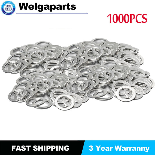 1000PCS ALUMINUM OIL DRAIN PLUG GASKET (P/N 9956-41-400) for MAZDA