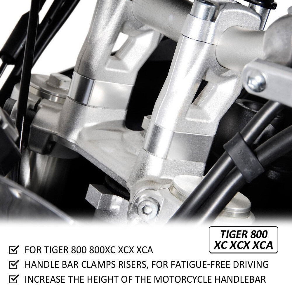 for Triumph Tiger 800 800XC XCX XCA Motorcycle Aluminum Handlebar Bar Risers