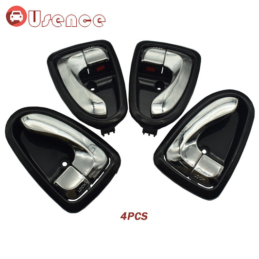 4X Inside Door Handle Left  Right Side 8262022001LG for 2000-06 for Hyundai Accent