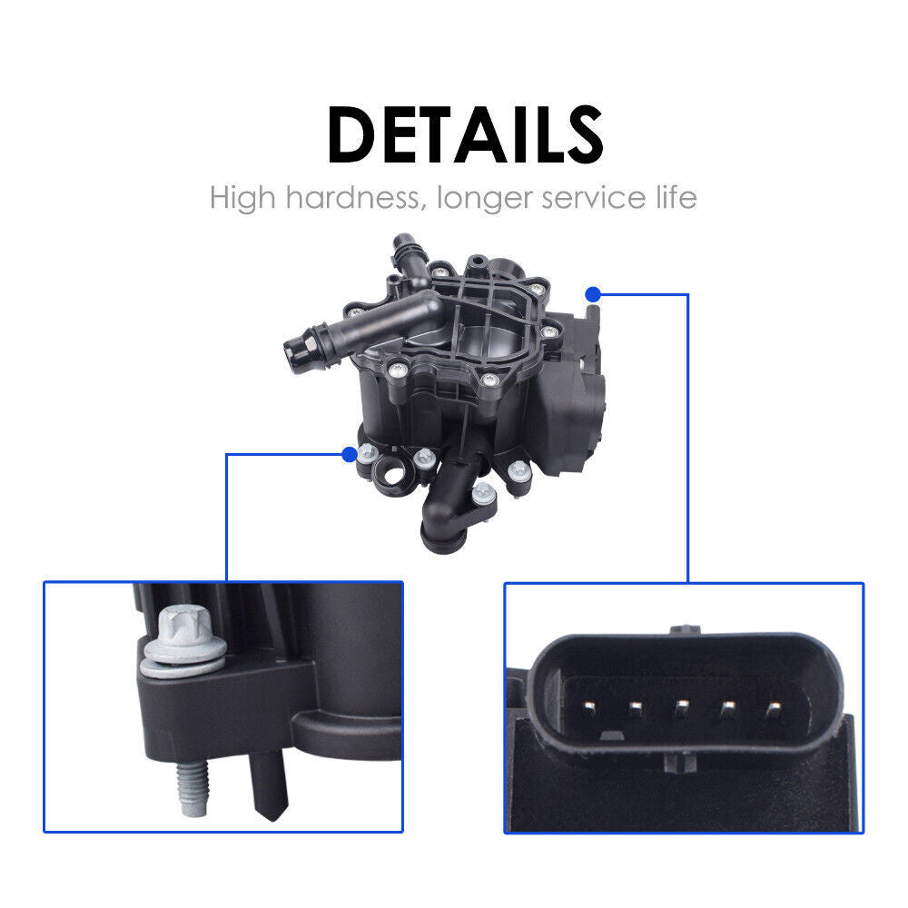 Engine Cooling Coolant Thermostat Assembly for 330i 430i 530i 540i X3 X4 xDrive