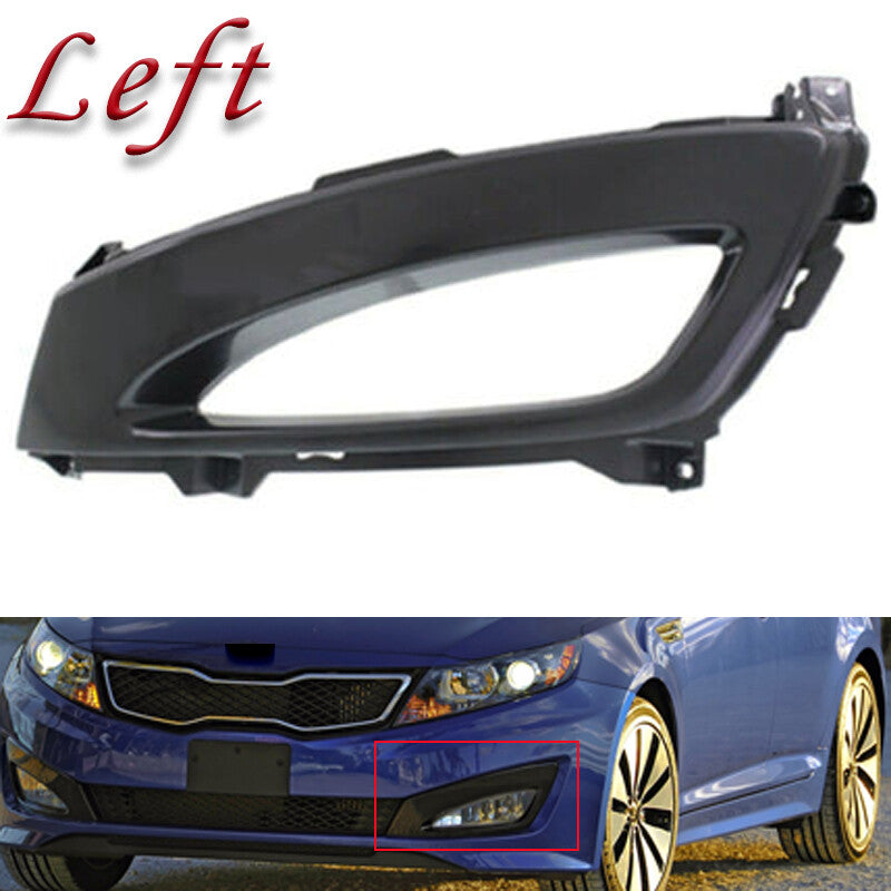 Left Front Fog Lamp Cover Fog Lamp Frame Trim for Kia K5 Optima 2011-2013