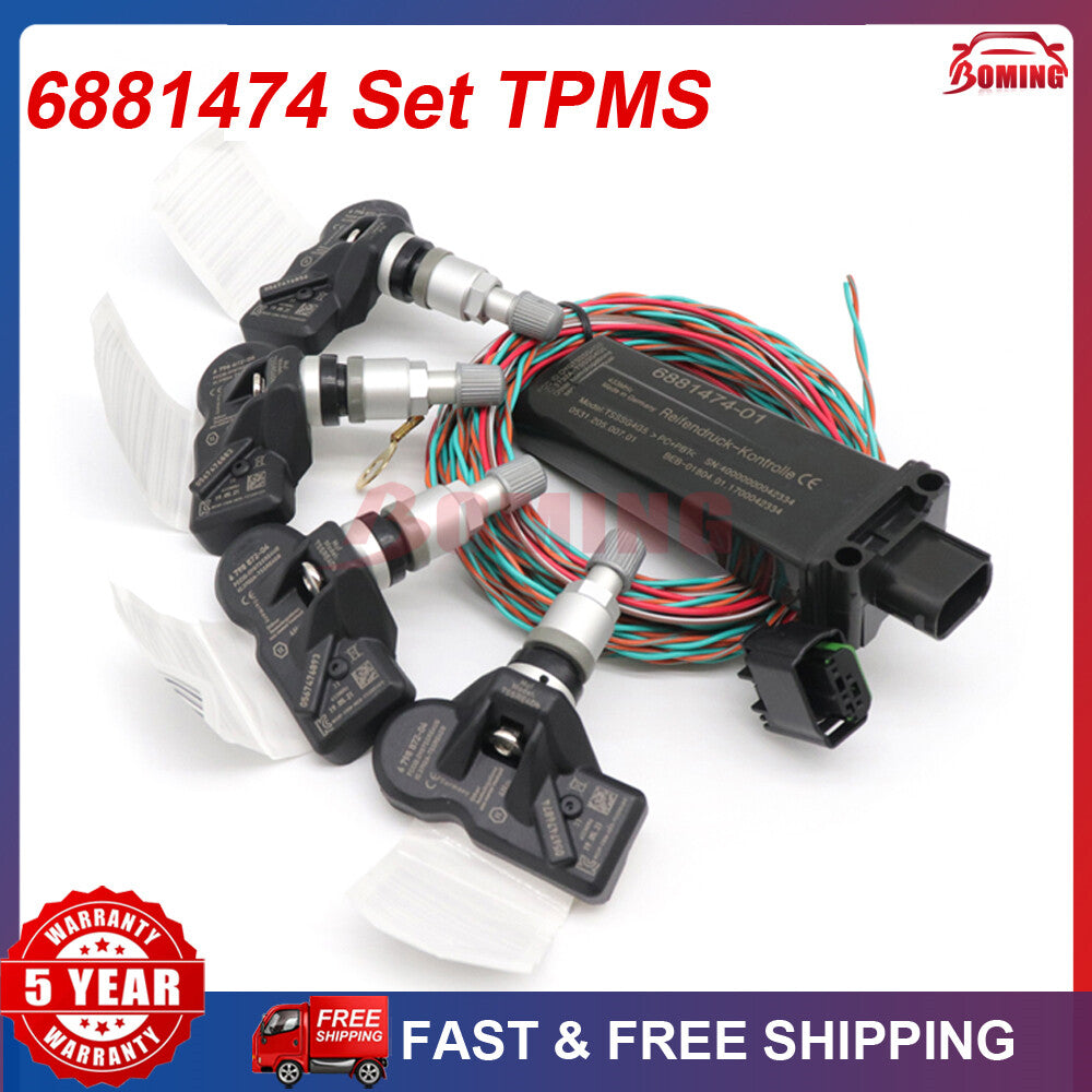 for BMW F01 F2 F4 F6 F10 F11 F12 F13 Set Tire Pressure RDC Unit 6881474