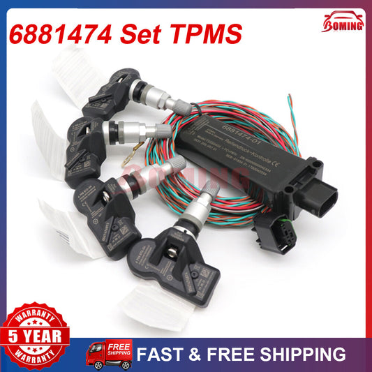 for BMW F01 F2 F4 F6 F10 F11 F12 F13 Set Tire Pressure RDC Unit 6881474