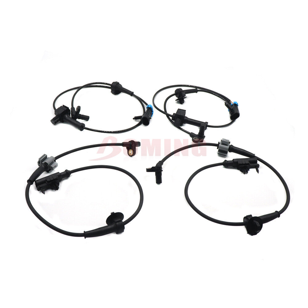 Set of 4 New ABS Wheel Speed Sensors for Cadillac for Chevy Suburban Tahoe for GMC for Yukon