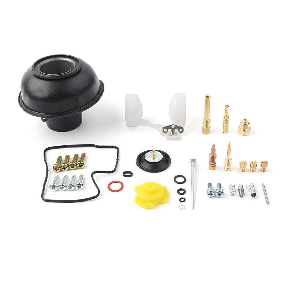 Carburetor Carb Repair Kit w/ Plunger Assembly Float Fit for Honda PC800 1989-1998