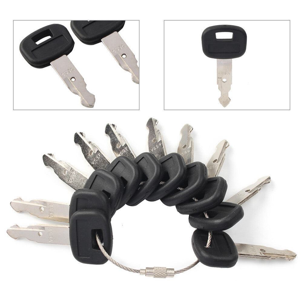 459A RC411-53933 RC461-53930 lgnition Keys For Kubota Black