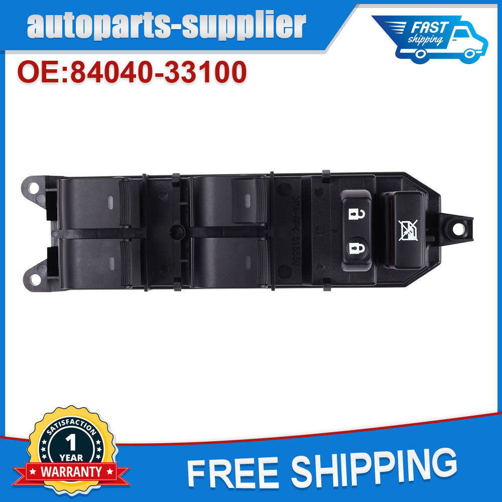 Power Window Main Switch 840-33100 for Toyota for Lexus for Camry , for Land Cruiser , Prado