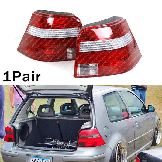 2X for VW for Golf 4 MK4 1998 1999 2000 2001-2005 Rear Tail Light Lamp NO Bulbs