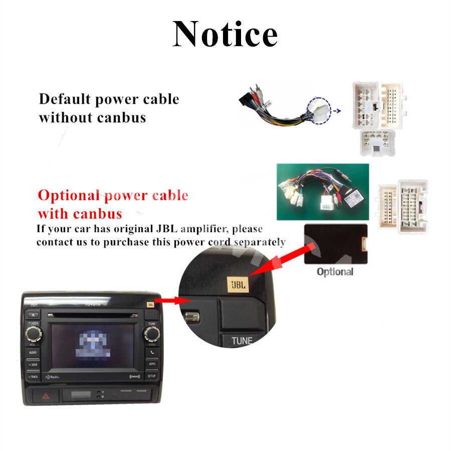 9in Touch Screen Stereo Bluetooth Radio Player Fit for Toyota Tacoma 2005-2013