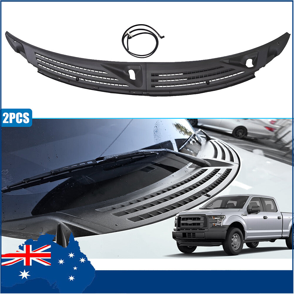 Right+Left Windshield Wiper Cowl Cover Panel W/ Seals For 2009-2014  for ford  F150