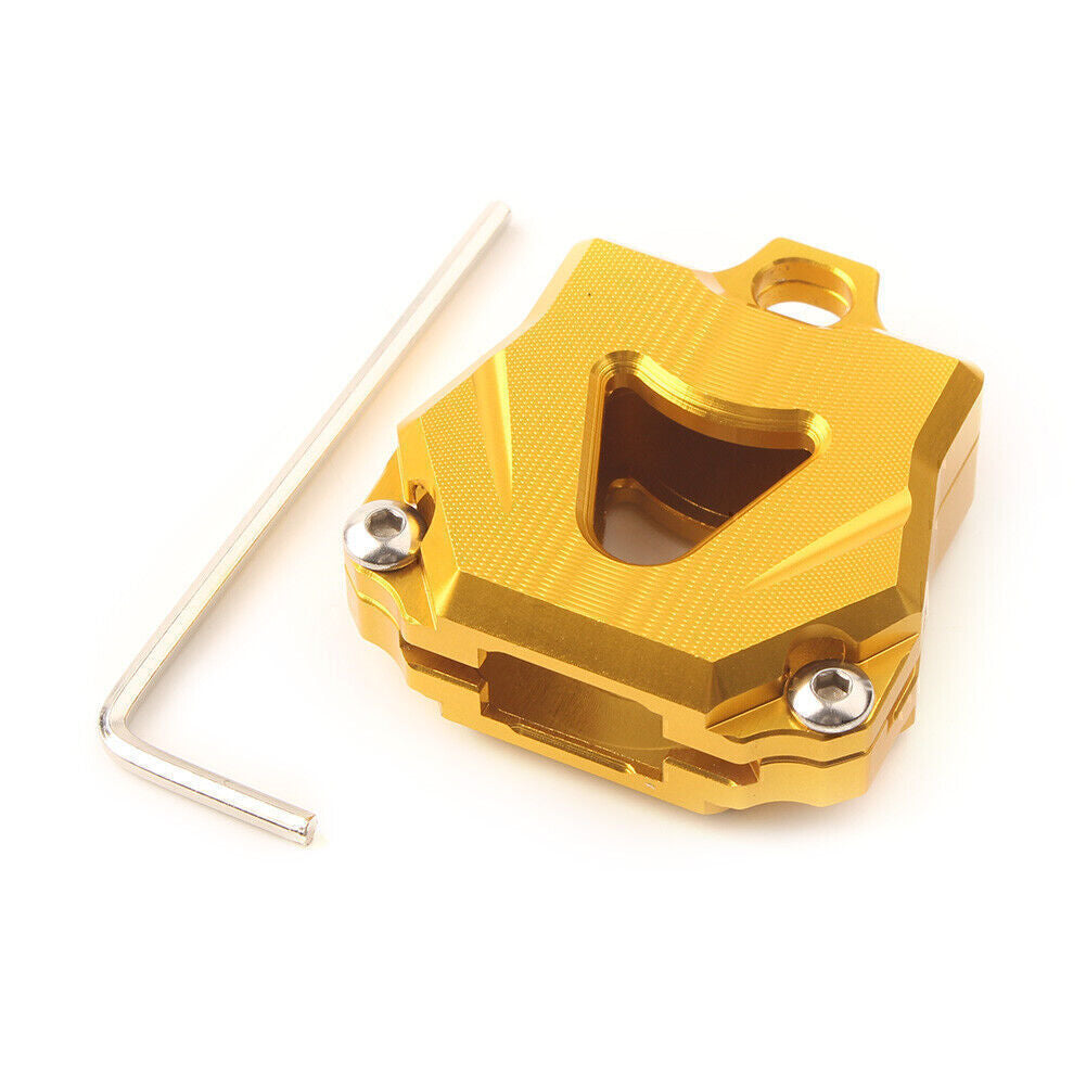 for Yamaha MT09 MT07 MT10 FZ07 FZ09 FJ- 09 Gold Motor Key Shell Case Cover CNC