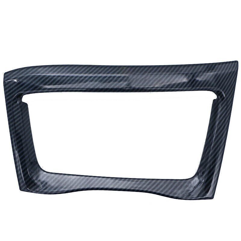 Middle Console Navigation Panel Trim Fit for Honda CRV CR-V 2012-16 Carbon Fiber