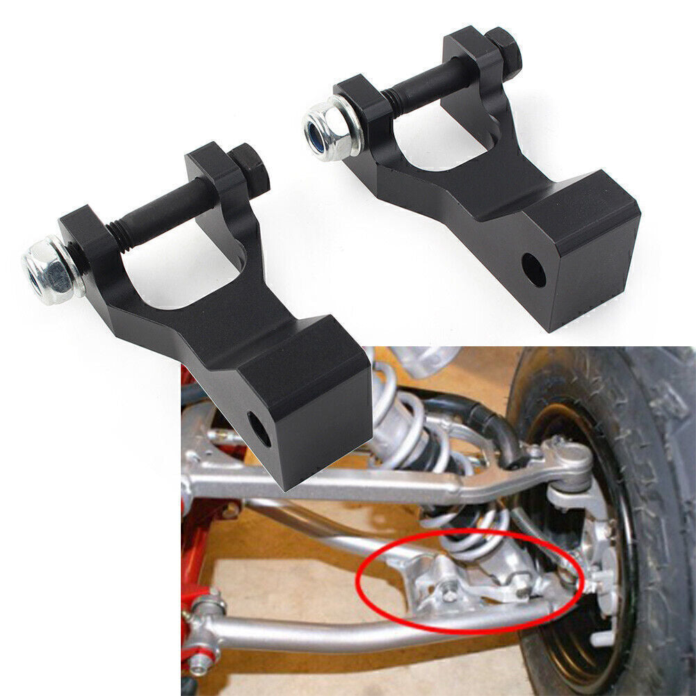 Front Lowering Kit Aluminum Black Fit for Yamaha 700 350 660 700R ATV