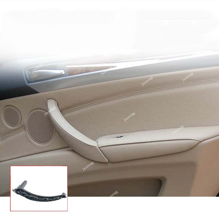 Door Panel Handle Pull Trim Cover Black Left Side Inner Fits for BMW for X5 E70 X6 E71