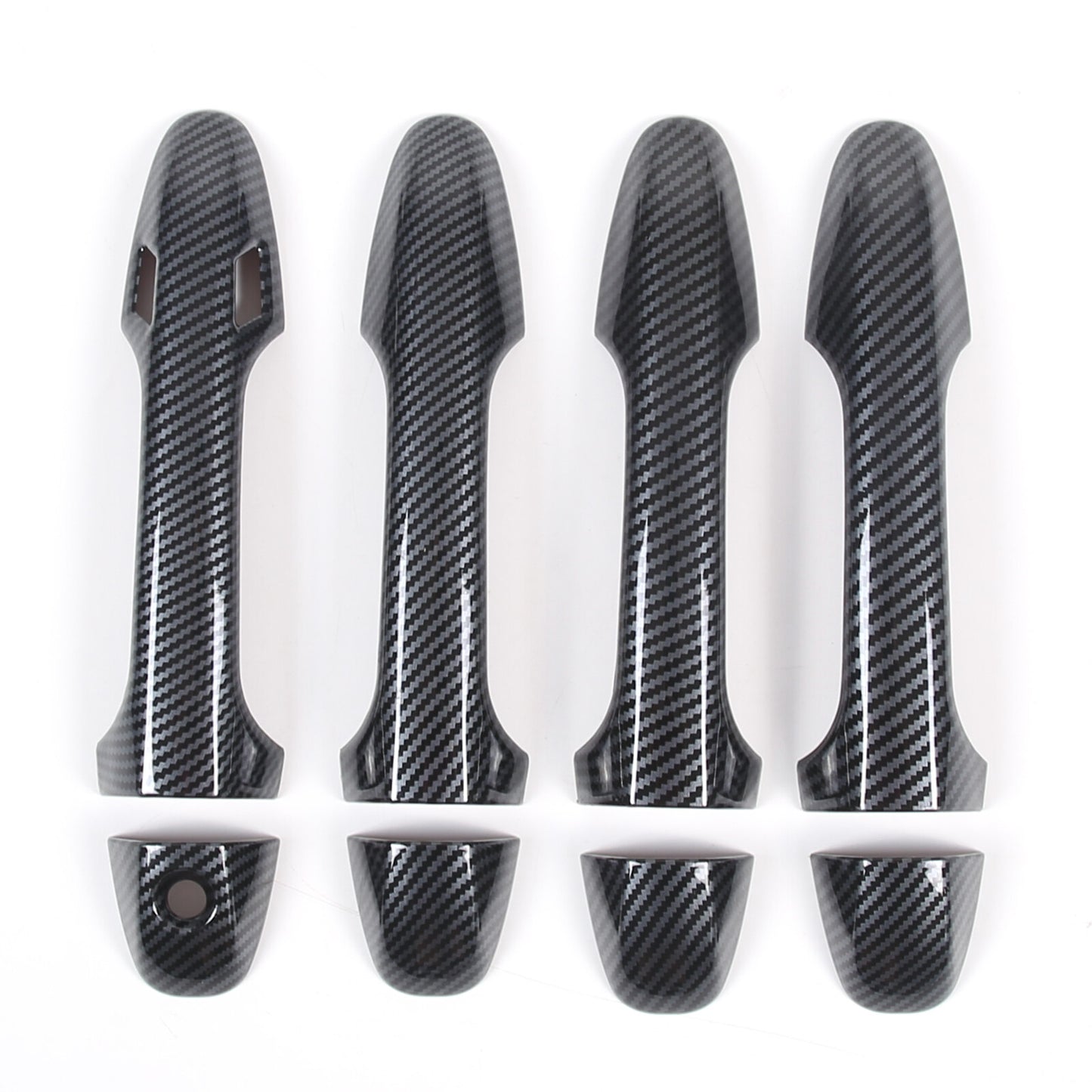 ABS matte black steering wheel button frame trim for Corvette C8 2020-2023