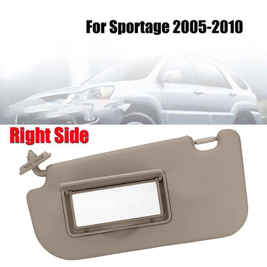 1Pc Front Right Sun Visor Beig for Kia Sportage Beige 85201-03000 2004-2010
