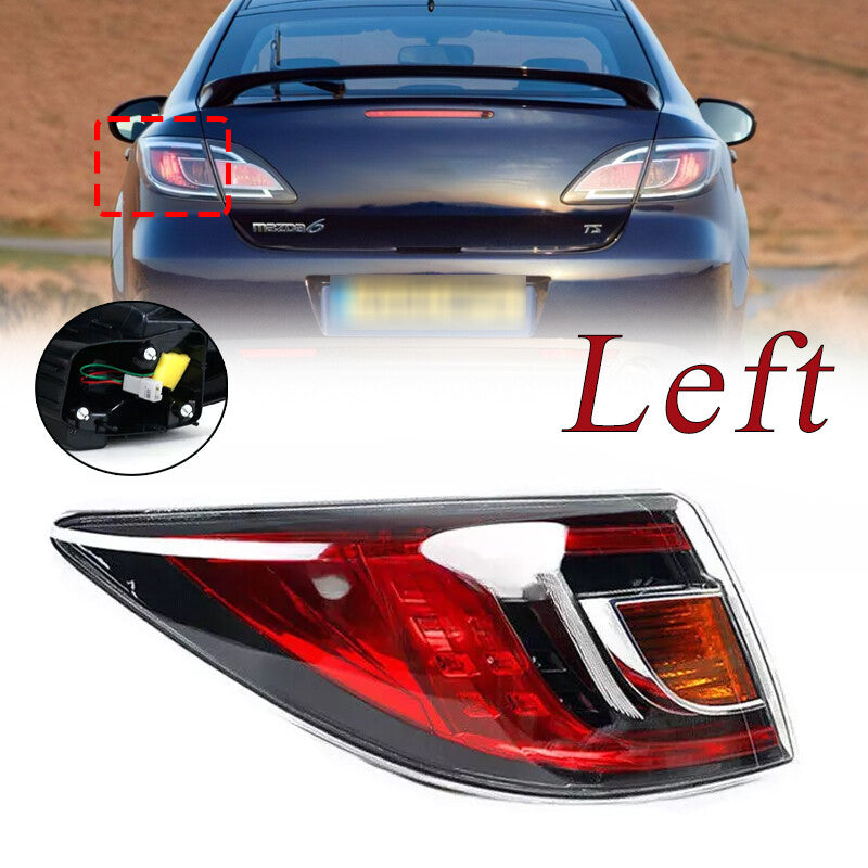 Outerside LED taillights and brake lights (left side) applicable to for Mazda 6 GH 2008 2009 2010