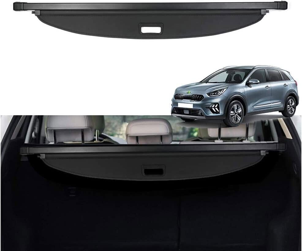 for Kia Niro 2017-2022 Car Retractable Cargo Cover Luggage Security Shade Shield