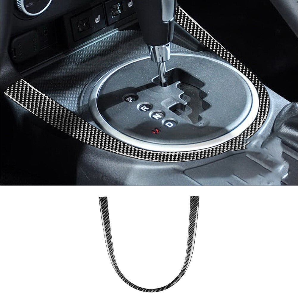 Carbon Fiber Interior Gear Shift Frame Cover Trim for Mazda MX-5 Miata 2009-2015