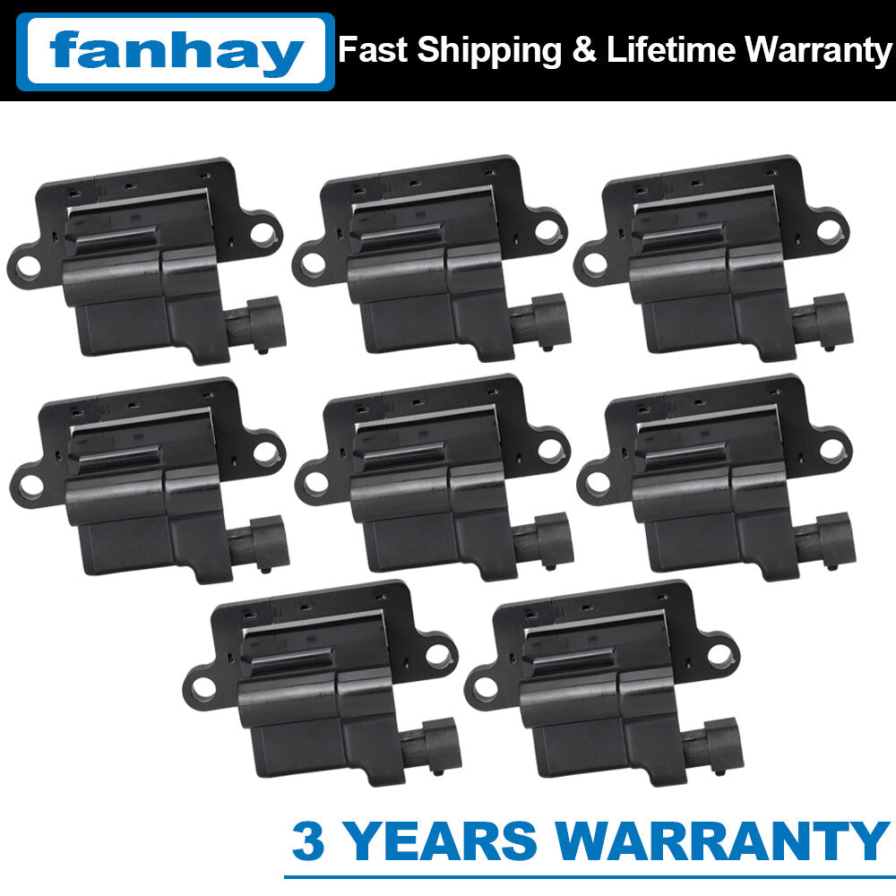 Ignition Coils for Chevrolet Silverado 1500, 2500, 4.8L, 5.3L, and 6.0L V8 (2002-2006)
