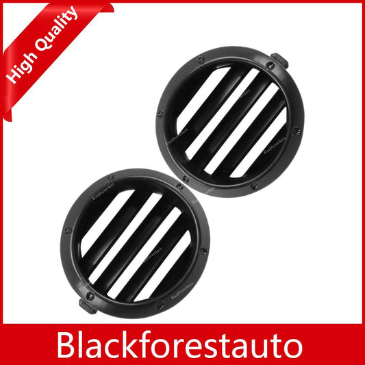 2pcs for Toyota Highlander 2004 2005 2006 2007 Left+Right Black Fog Light Cover