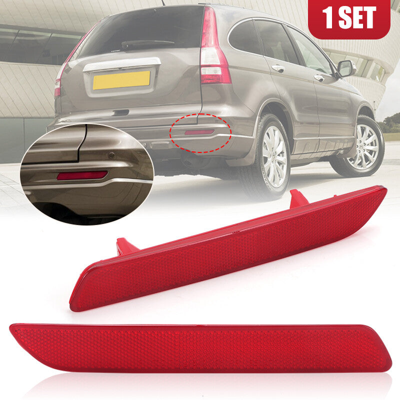 Rear Bumper Reflector Fog Lights for Honda CRV CR-V 2010 2011 Brake Tail Lamps