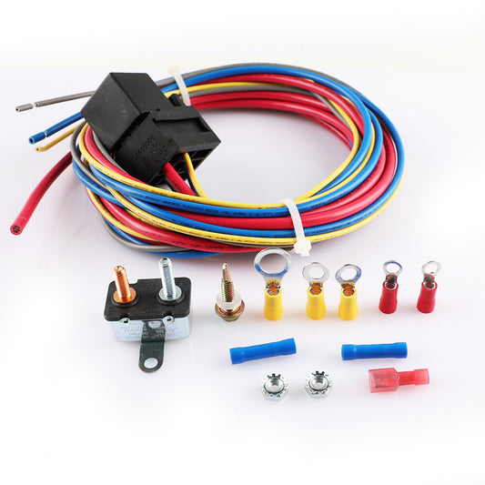 Electric Fuel Pump Relay Kit Fuel Pump Wire Harness Kit For 12V System Universal