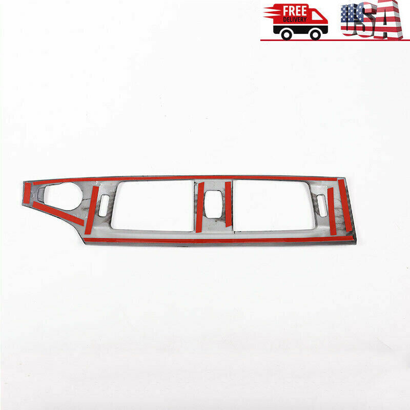 Matter Black ABS Rear Tailgate Handle Cover Trim for Toyota Tundra 2022-23