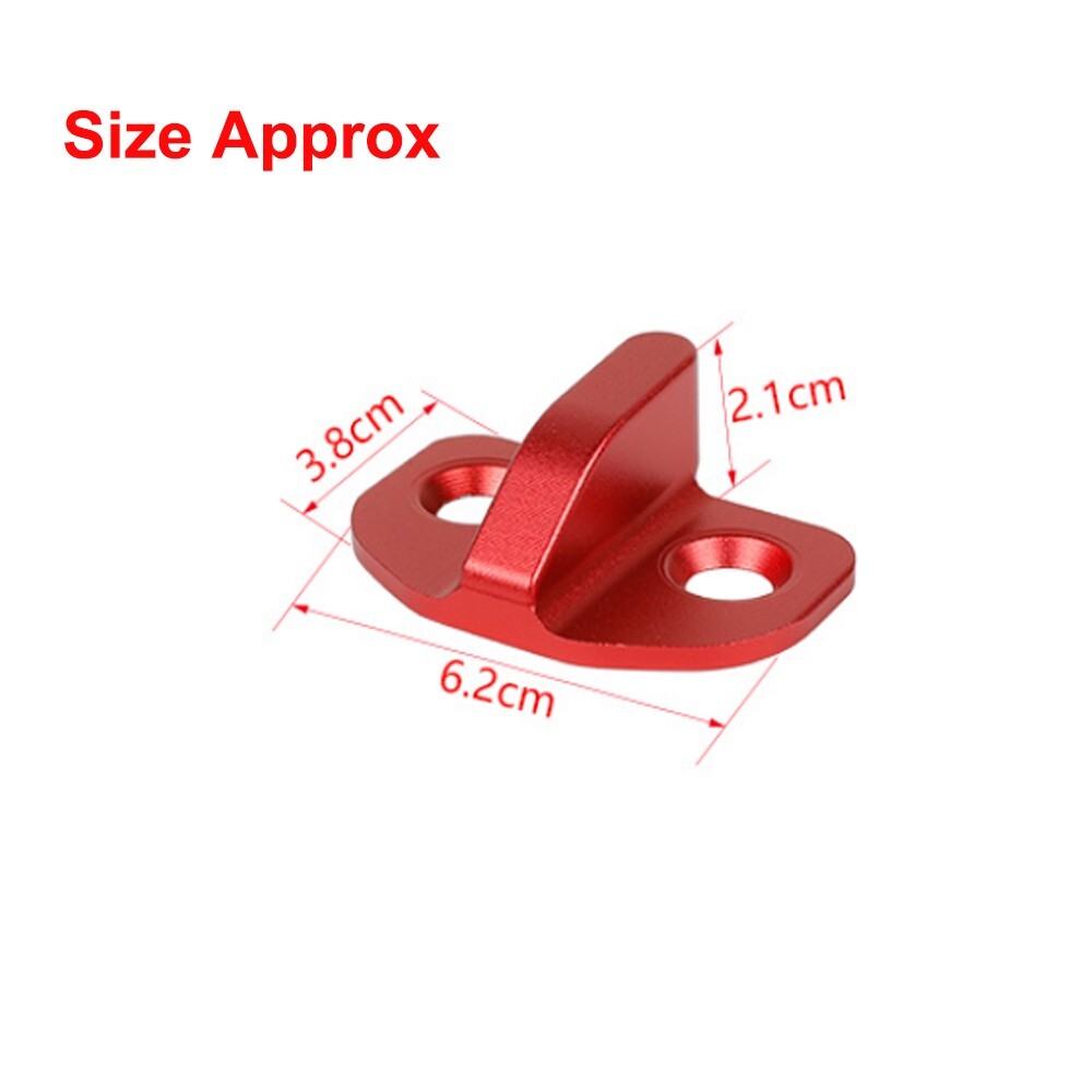 Red Tailgate Limiting Stopper Protection Cover Trim for Suzuki for Jimny 2019-2023