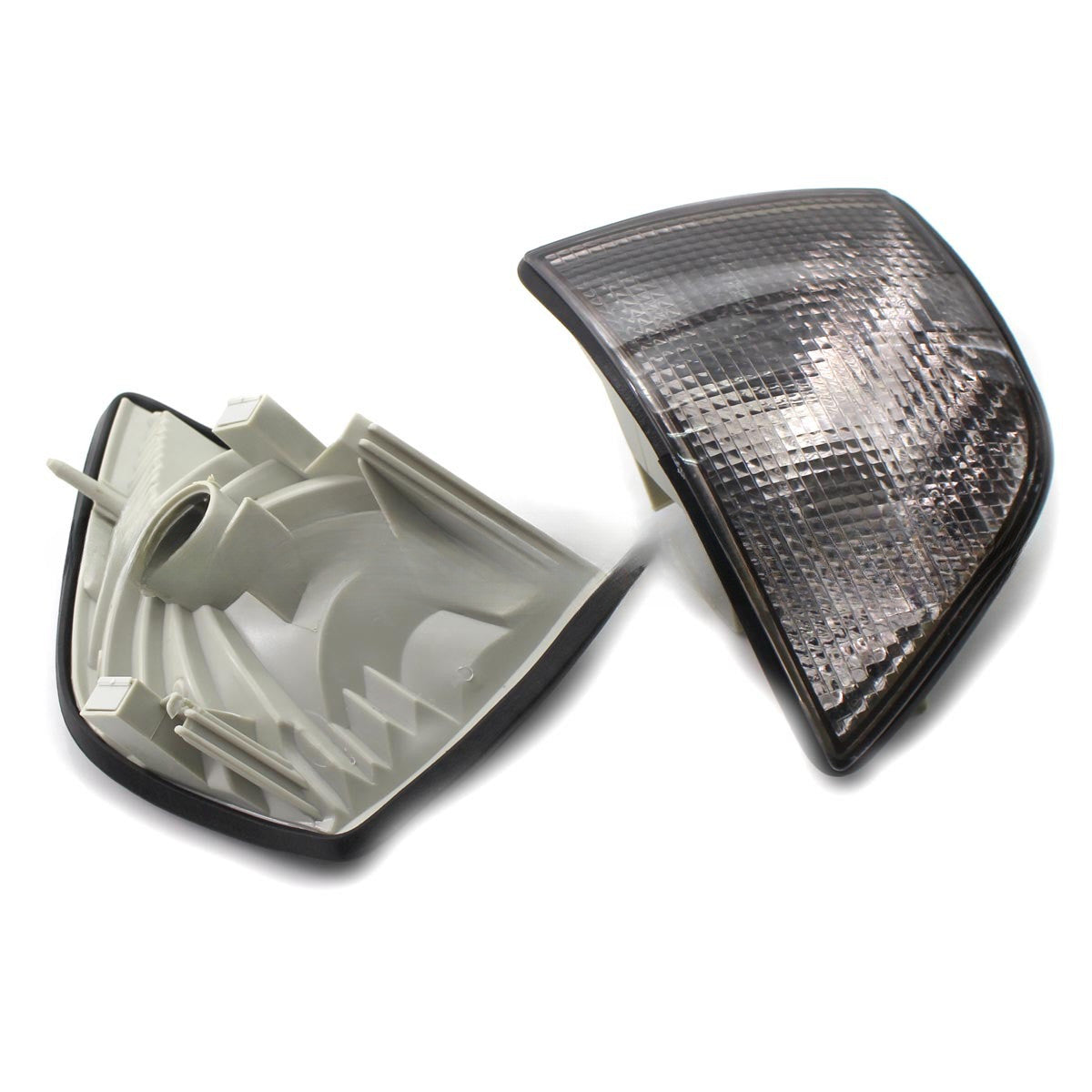 2PCS/Set Front Indicator Light Smoke Lens Corner Lamp 92-98 for BMW E36 3-Series