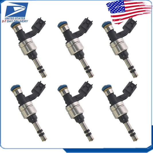 6x Fuel Injector 12634126 for GMC Terrain 3.6L 2012-2017 FJ1157 12642128