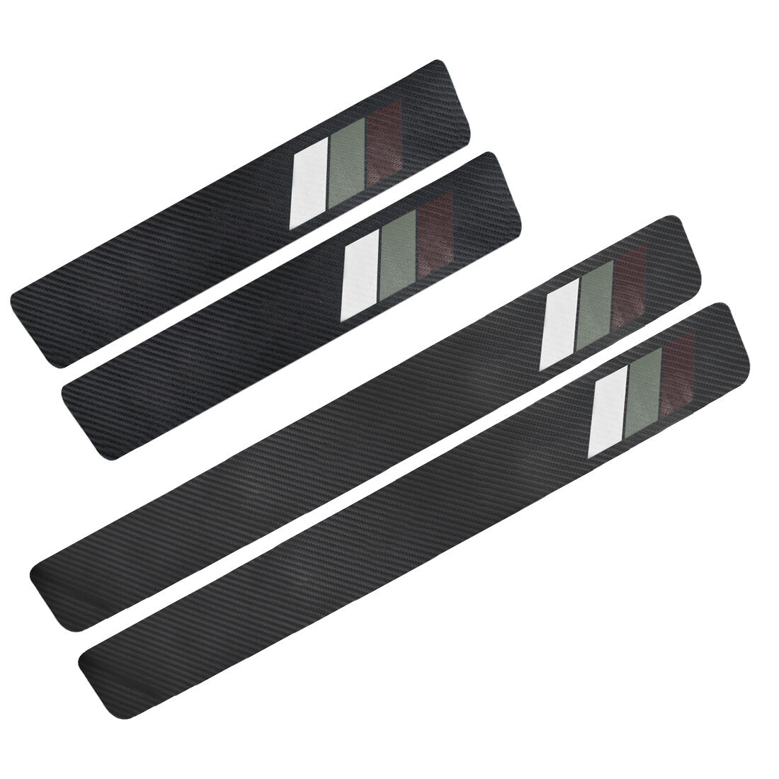 4x for Toyota Tacoma Cab Grey Color Door Sill Plate Protector Anti Scratch Cover
