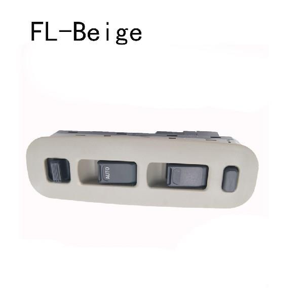 Front Left Driver Side Window Switch Beige for 1999 - 2002 for Suzuki Grand Vitara