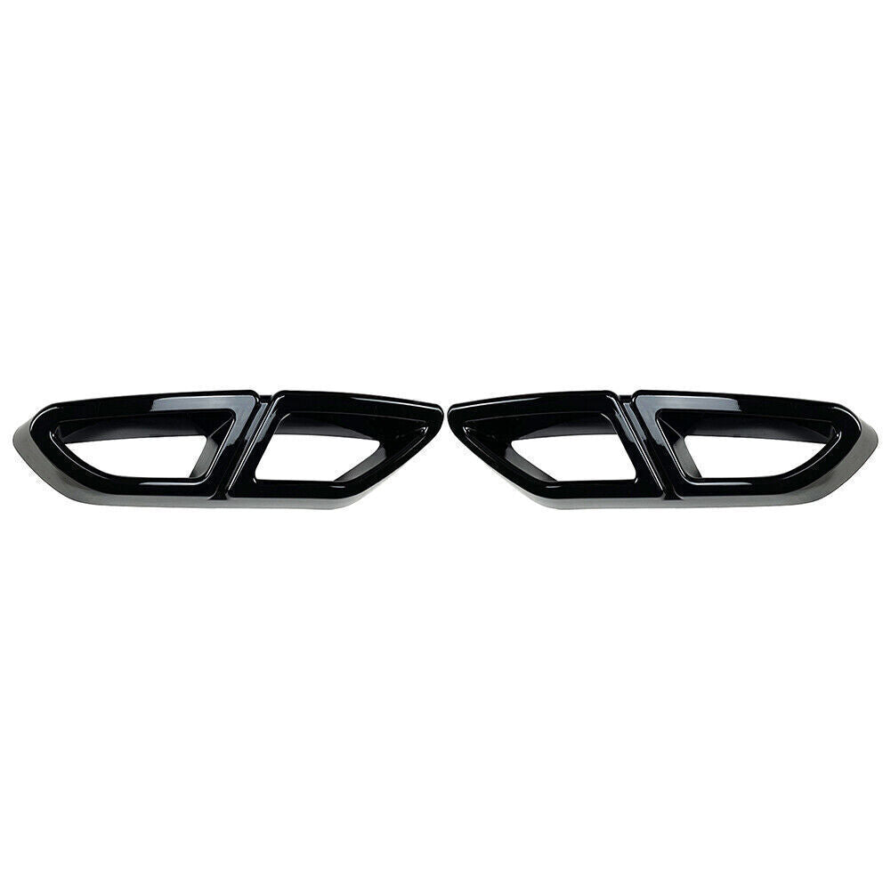 ABS Rear Exhaust Muffler Tail Pipe Cover Trim for VW for Passat B8 2016-2019 19