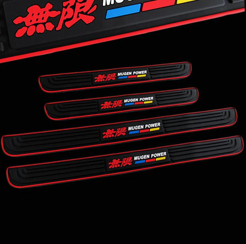 Car door and window protection sticker panel LED cup roller coaster Mugen for Toyota