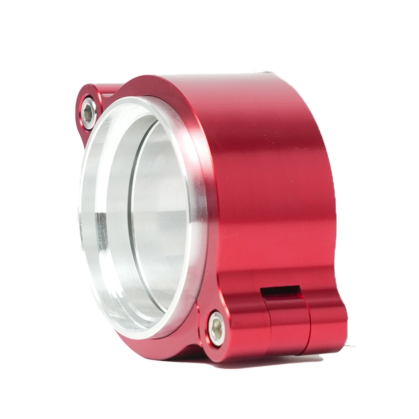 2.5 63mm Aluminum Quick Release V-Band Clamp for Intake Intercooler Pipe Red