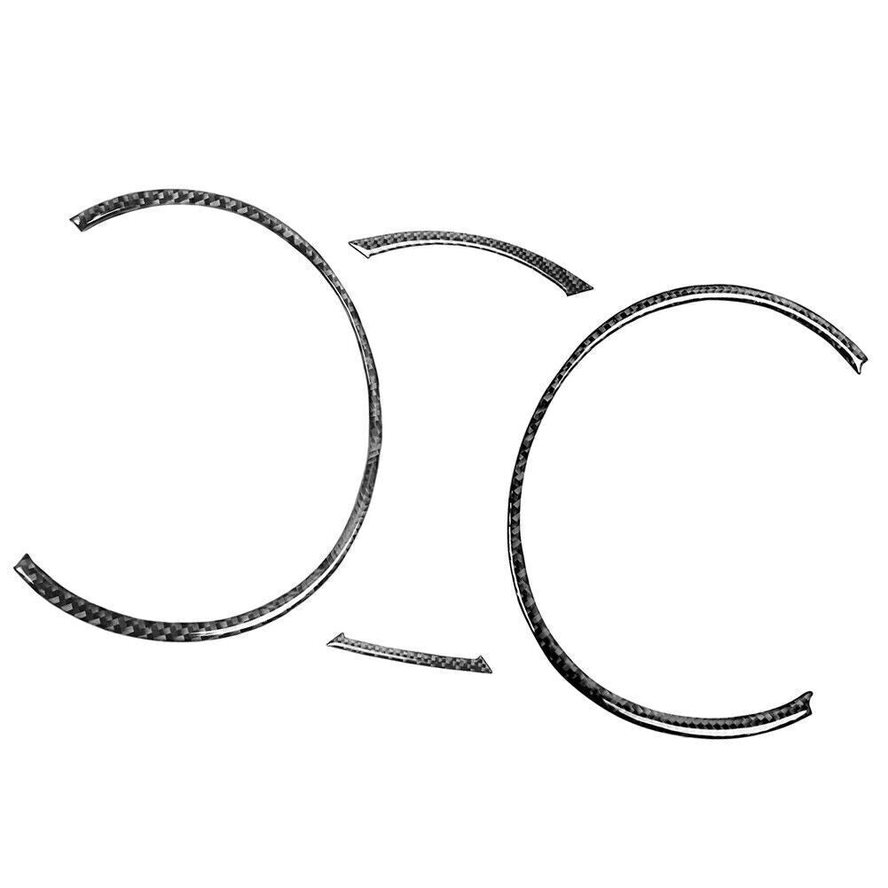 Carbon Fiber Speedometer Panel Trim Ring for Mitsubishi Lancer EVO X MR 08-2015