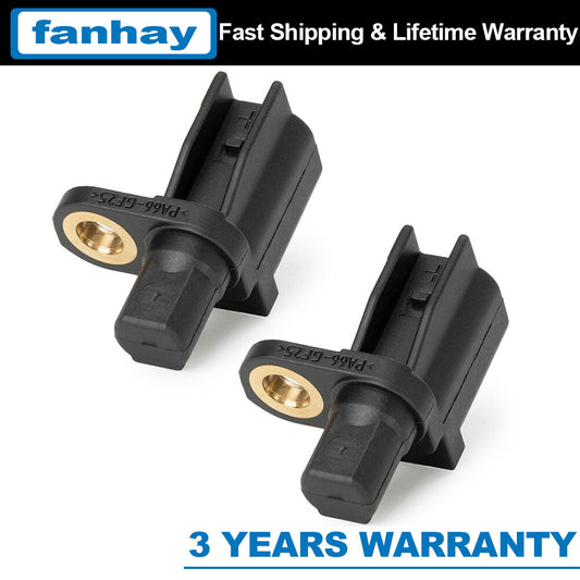 2PCS Rear ABS Wheel Speed Sensor Left Right for Ford Focus 2012-2014