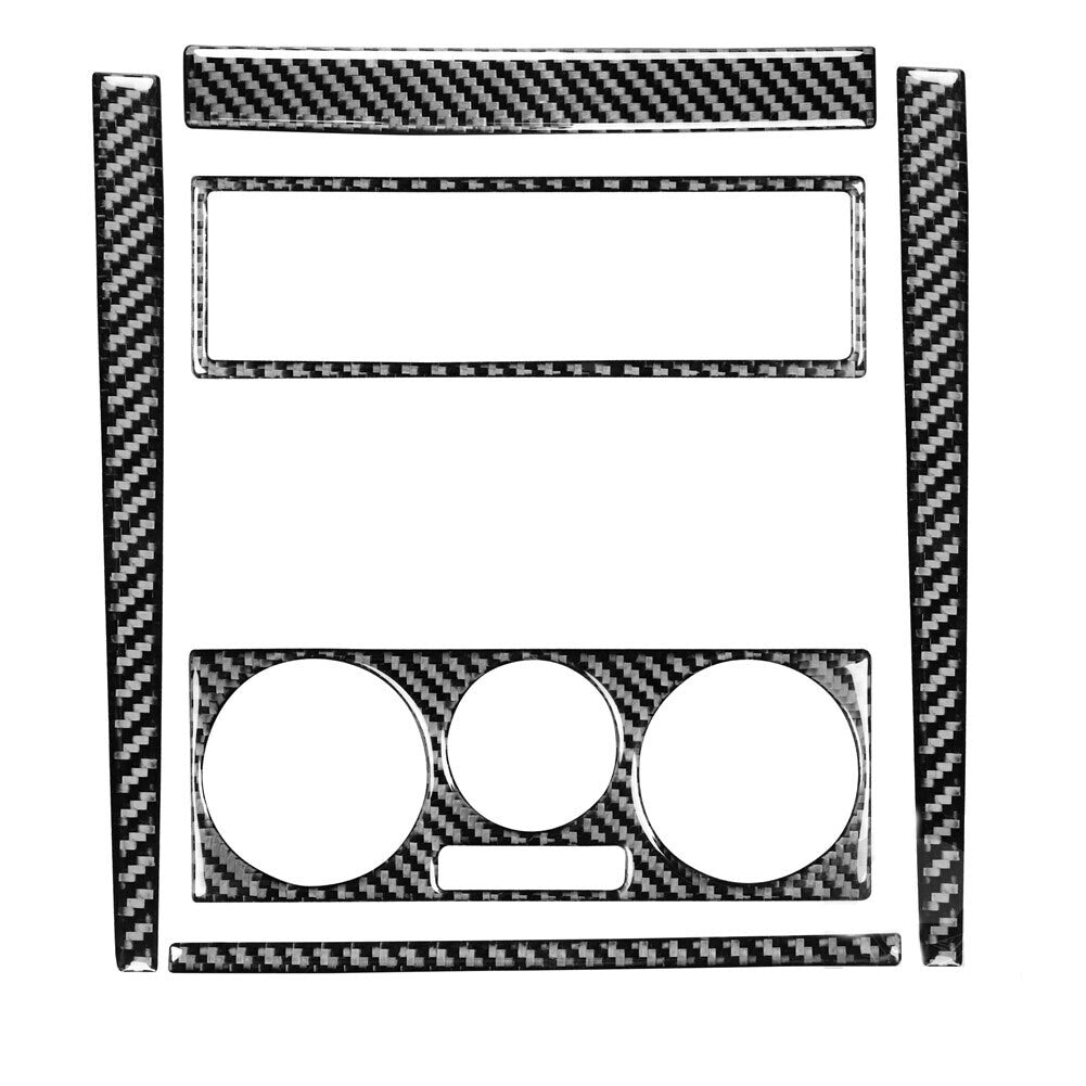11x Carbon Fiber Front Dasboard Panel Trim for VW for Golf 4 GTI for Jetta MK4 1999-2004