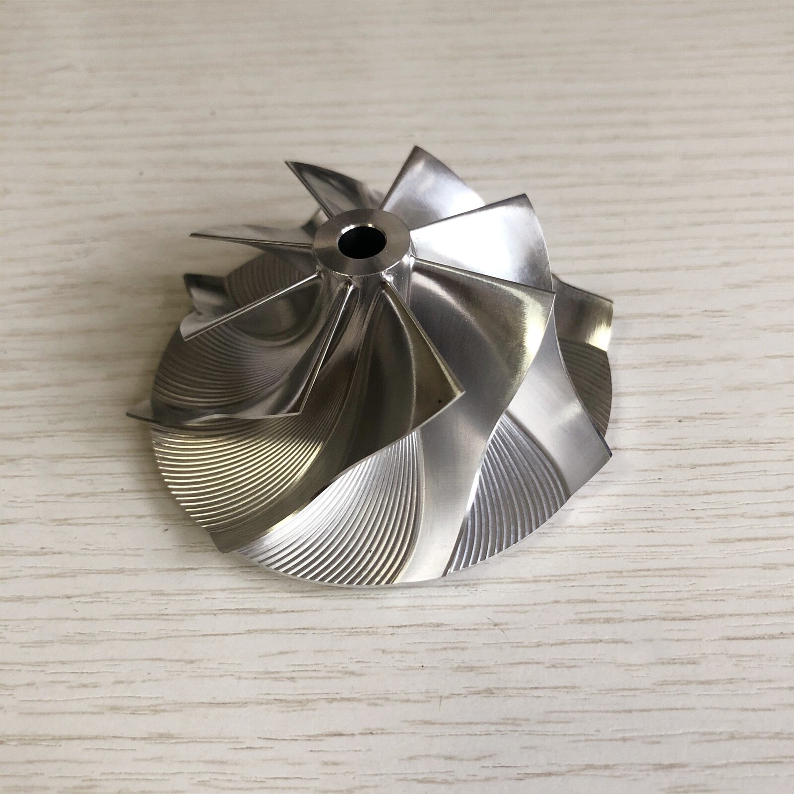 TD05H Reverse 54.00/74.00 mm 8+0 Blade Performance Turbine Billet Compressor Wheel
