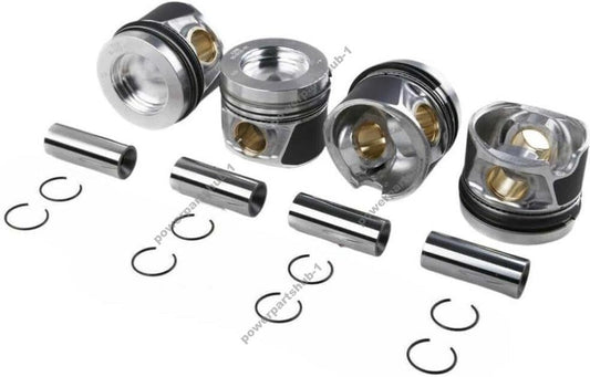 Compatible for Beetle A3 03L107065M 03L107065N Engine Pistons Rings Set