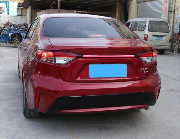 Red Rear Door Trunk LED Tail Light Cover 1PCS for Toyota for Corolla 2020-2022