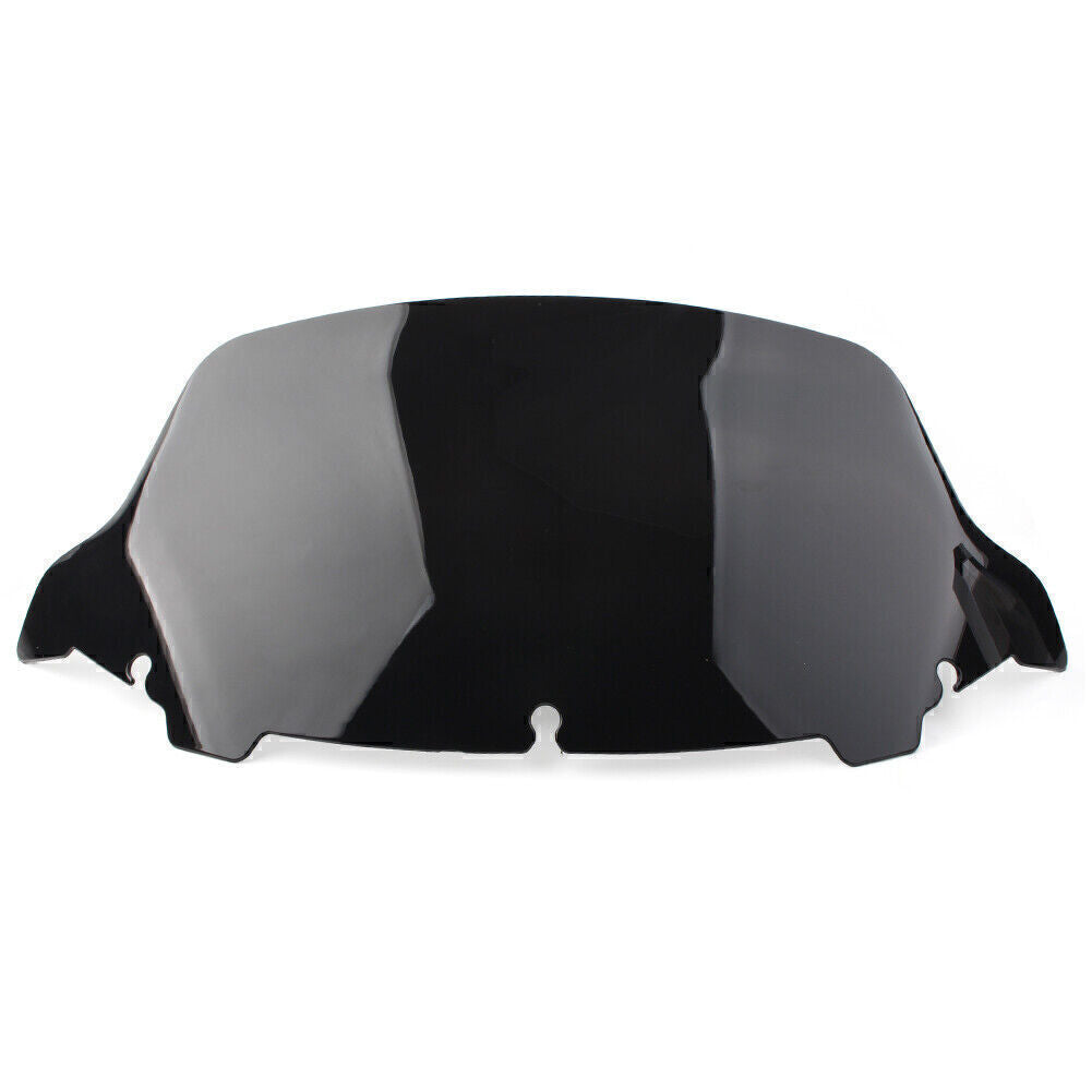 for Harley Touring Electra Street Glide 10.5'' Wave Windshield Windscreen Black