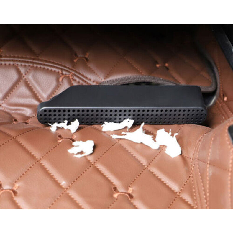 for Volvo S90 2017-2022 Black interior for Seat Lower Dust Cover trim Decor Guard 2x