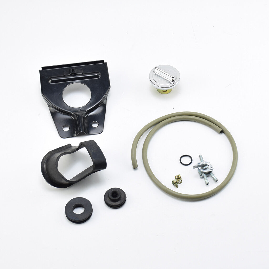 Black Fuel Tank Mounting Bracket Gas tank Trailsport for Honda DAX CT70 ST90
