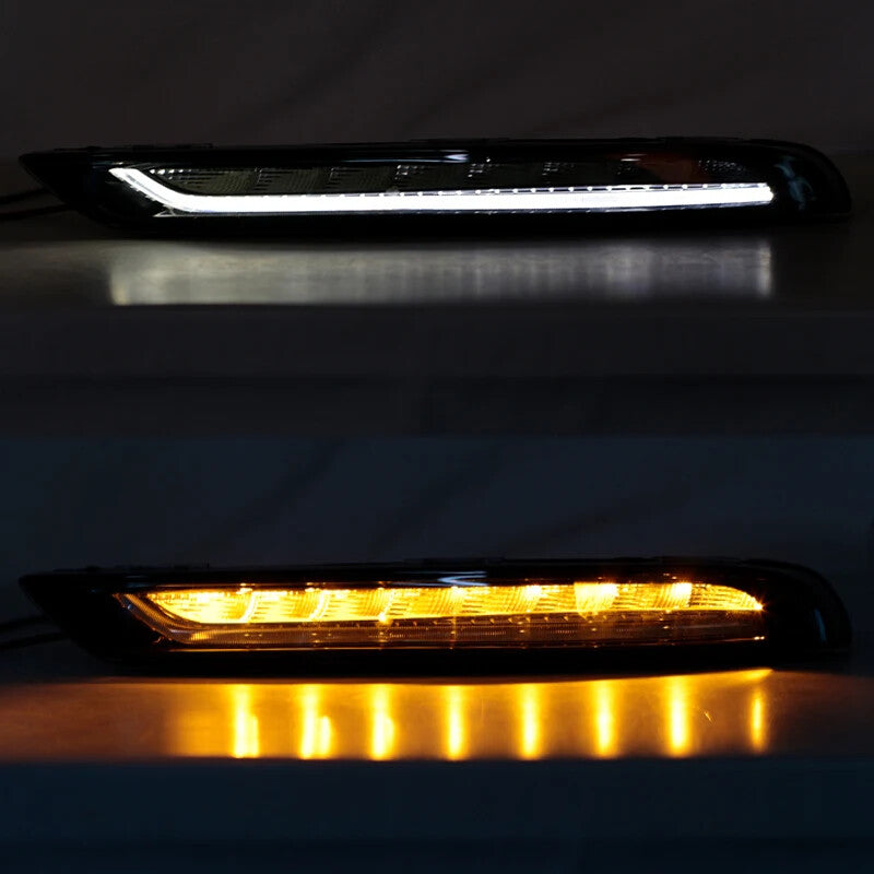 Left LED Daytime Running Lights for Porsche Macan 95B Base S Turbo GTS SUV 2014 - 2018