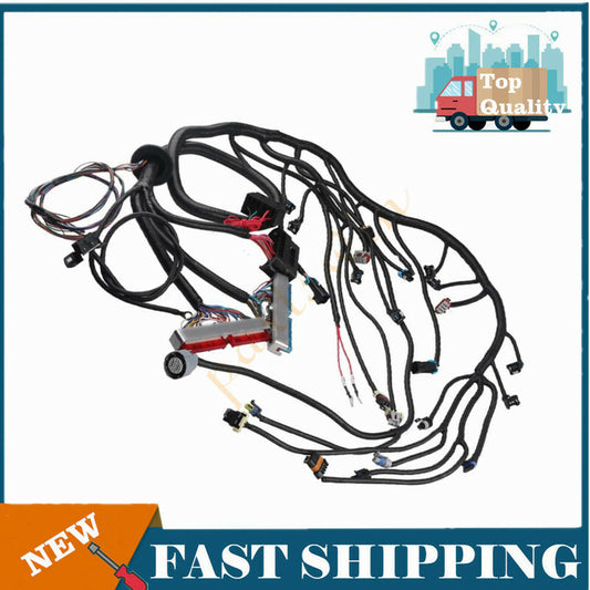 Suitable for 97-06 DBC LS1 engine, independent wiring harness with 4L60E 4.8 5.3 6.0 Vortec