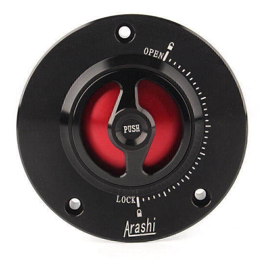 for Suzuki GSF650 1250 1200S Bandit Red Motorcycle Gas Cap Fuel Oil Tank Cover
