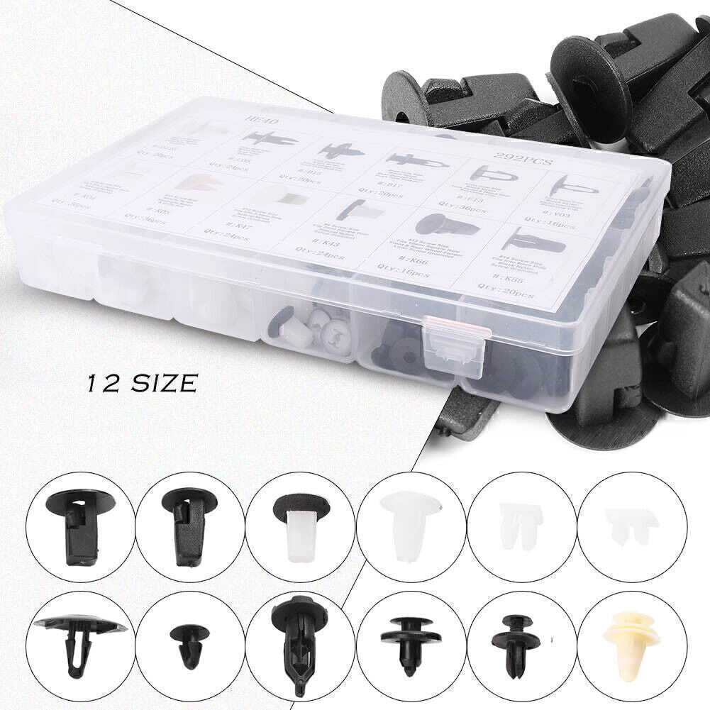 12 Gr??en Auto Verkleidung Clips T¨¹r Fenders Sto?stange Panel Bestigung Kit